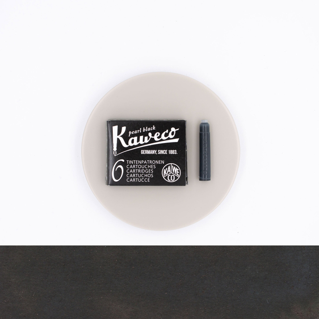 Kaweco Pearl Black 6 Cartucce