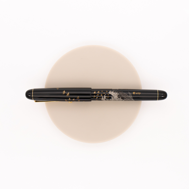 Namiki Nippon Art Penna Stilografica Mt. Fuji and Wave Maki-e