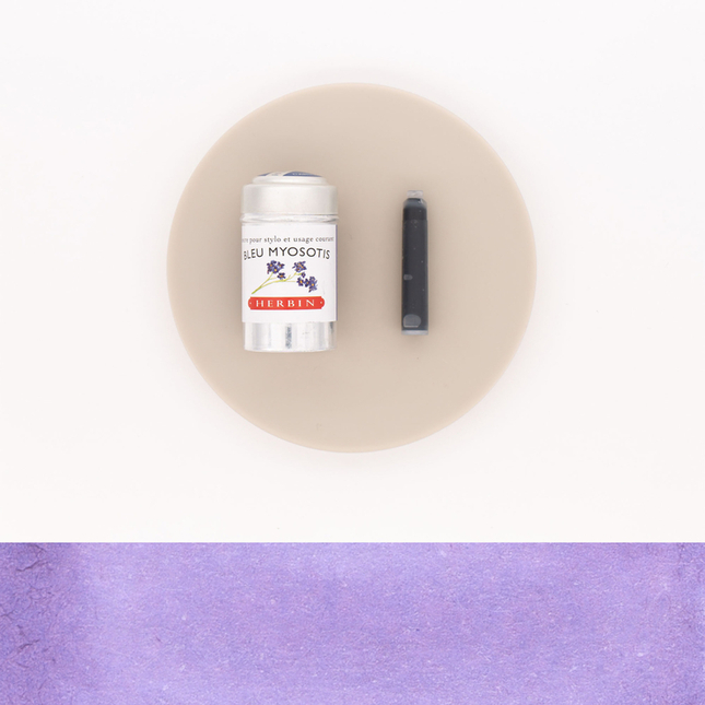Herbin Bleu Myosotis 6 Cartucce
