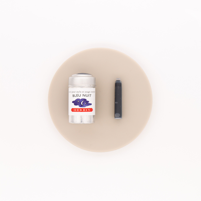 Herbin Bleu Nuit 6 Ink Cartridges